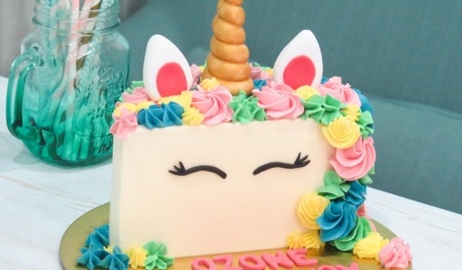 Unicorn Half Birthday Cake Unicorn Half Birthday Cake