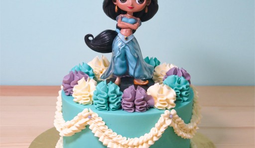 Aladdin Jasmine Inspired Princess Series Cake