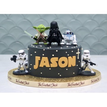 Star Wars Universe Cake