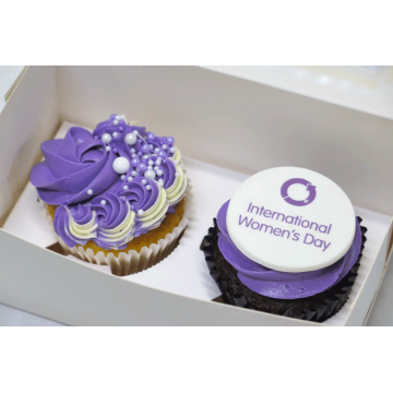 International Women's Day Cupcakes (Box of 2)
