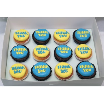 Greeting Cupcakes