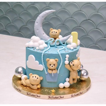Baby Bears In The Sky Cake