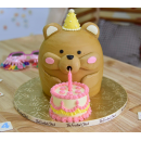 3D Buttercream Animal Cakes