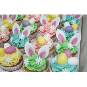 Easter Bunny Cupcakes