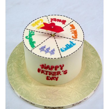 Father's Day Spin Cake