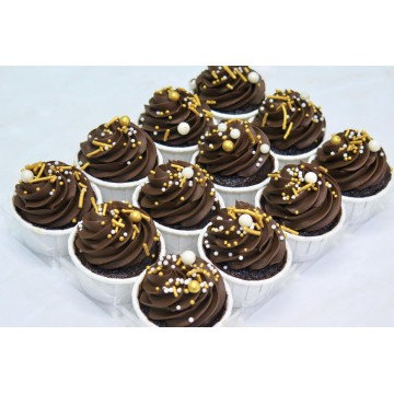 Gluten Free Chocolate Mini Cupcakes (Per Dozen)