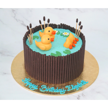 Little Ducklings Cake