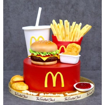 McDonald's Inspired Cake