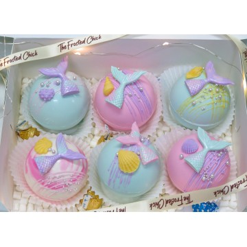 Pastel Mermaid Hot Chocolate Bombs Gift Box