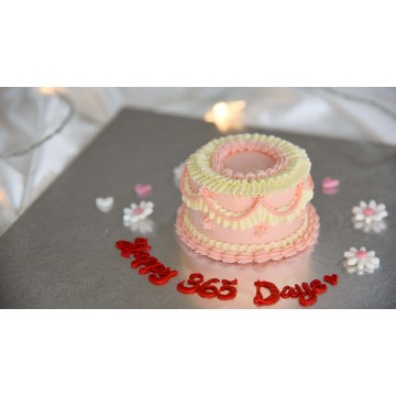 Mini 'Diet Cake' - Sweet Pink