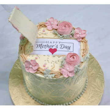 Mother's Day Floral Peel Away Cake