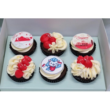 National Day Cupcakes