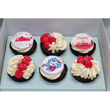 National Day Cupcakes