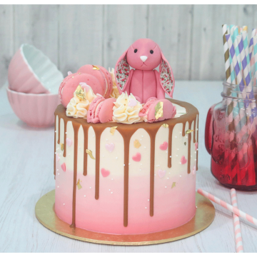 Bunny Drip Cake