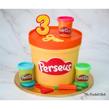 Play-doh Party Cake