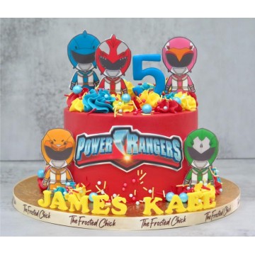 Power Rangers Cake