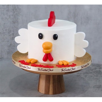 Cute Crossy Chicken Cake
