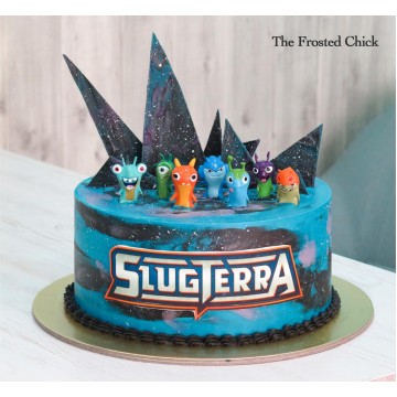 Slugterra Universe Cake