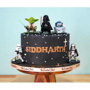 Star Wars Universe Cake