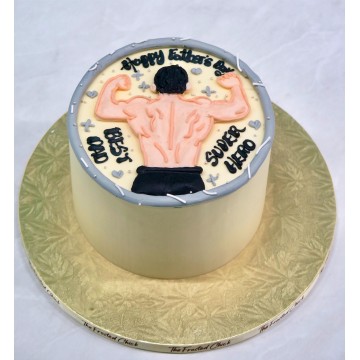 Super Strong Dad Cake
