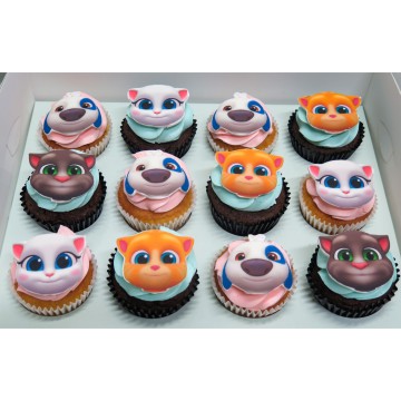 Talking Tom and Friends Cupcakes