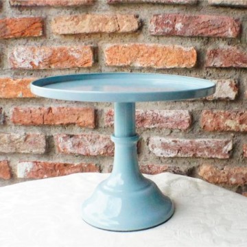 (RENTAL) 10" Blue Cake Stand