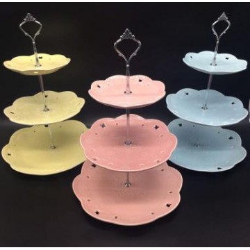 (RENTAL) Pastel Cupcake Stand