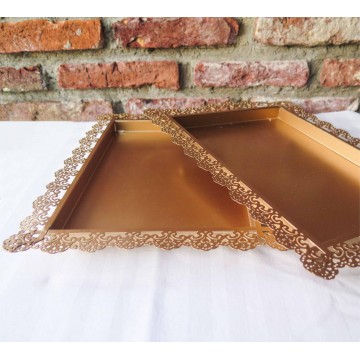 (RENTAL) Gold Tray