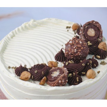 Dark Chocolate Hazelnut Cake (Expedited)