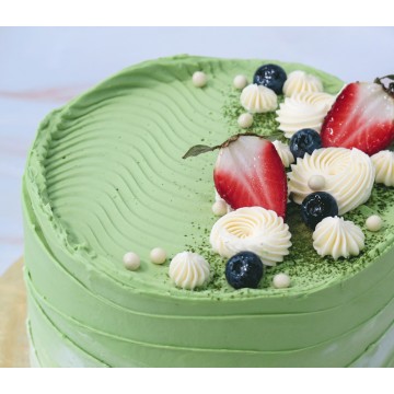 Matcha White Chocolate Cake