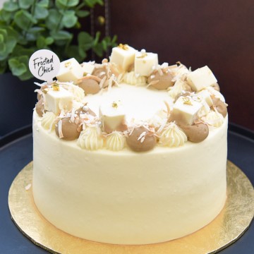 Coconut Latte Fresh Cream Cake