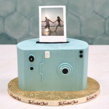 Edible Image Polaroid Cake