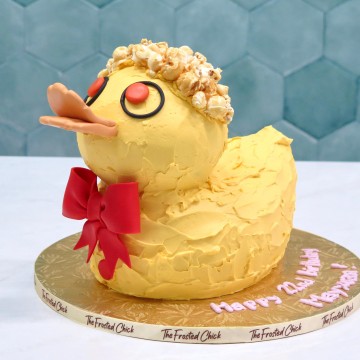 Bluey Duck Cake