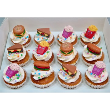 Fast Food Snacks Cupcakes