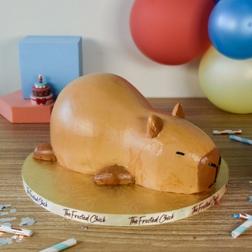 Chill Capybara Cake