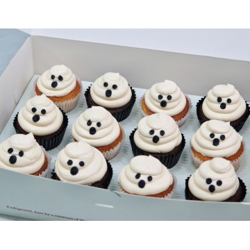 Halloween Ghost Cupcakes