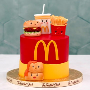 Kawaii McDonald's Cake