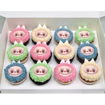Labubu Cupcakes