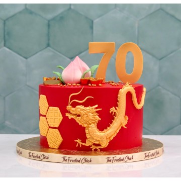 Dragon Longevity Cake