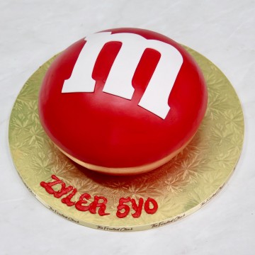 M&M Candy Cake