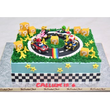 Mario Kart Championship Cake