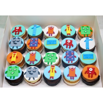 Numberblocks Cupcakes