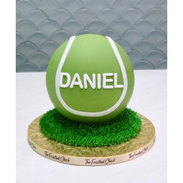 Tennis Ball Cake