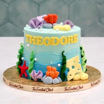Coral Underwater Cake