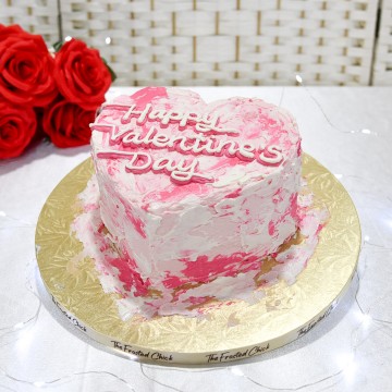 Valentine's Heart Cake