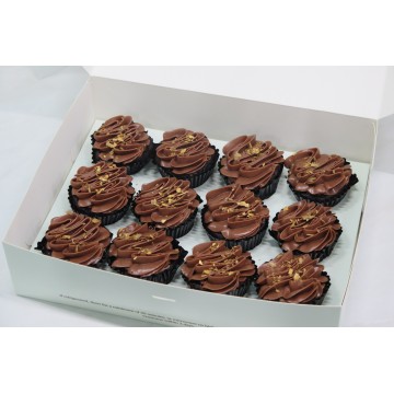 Vegan Gluten Free Chocolate Fudge Cupcakes