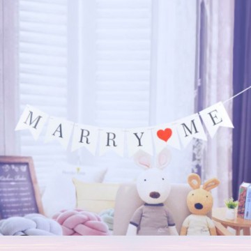 Marry ❤️ Me Proposal Bunting