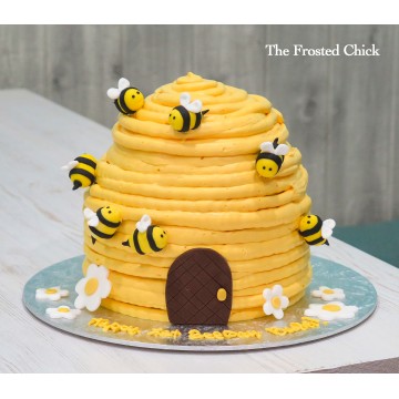 Honey Beehive Cake
