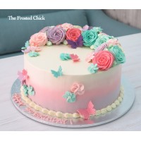 Floral Cakes and cupcakes