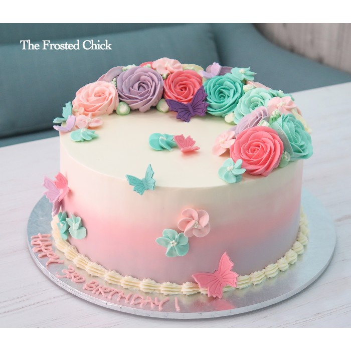 Floral Cakes and cupcakes